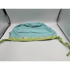 Happy Easter Egg Collecting Pouch Tie Around Waist, Durable Canvas, Embroided